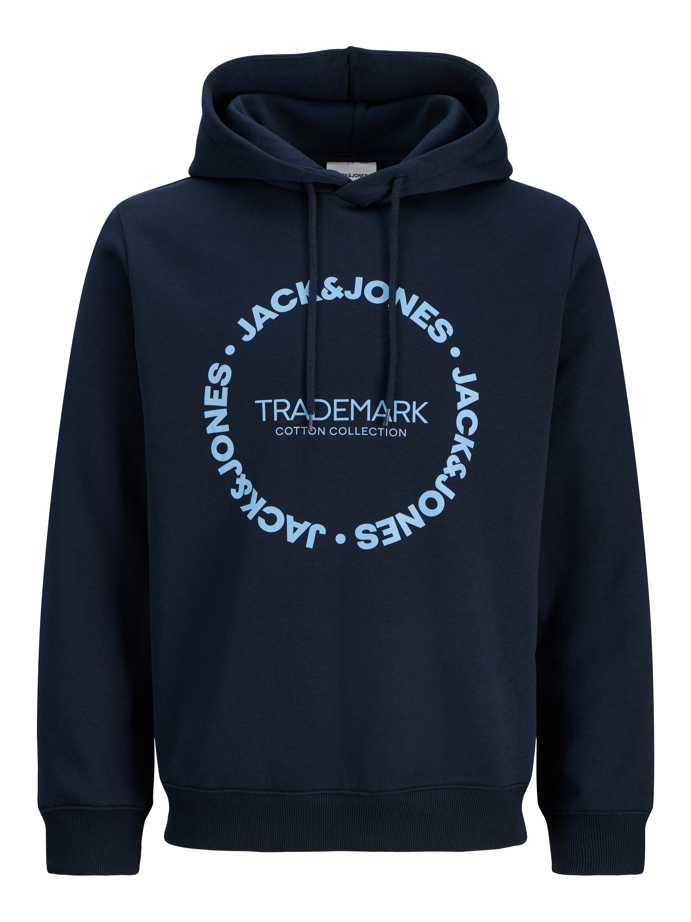 Jack & Jones Plus Sweatshirt in Blue: front