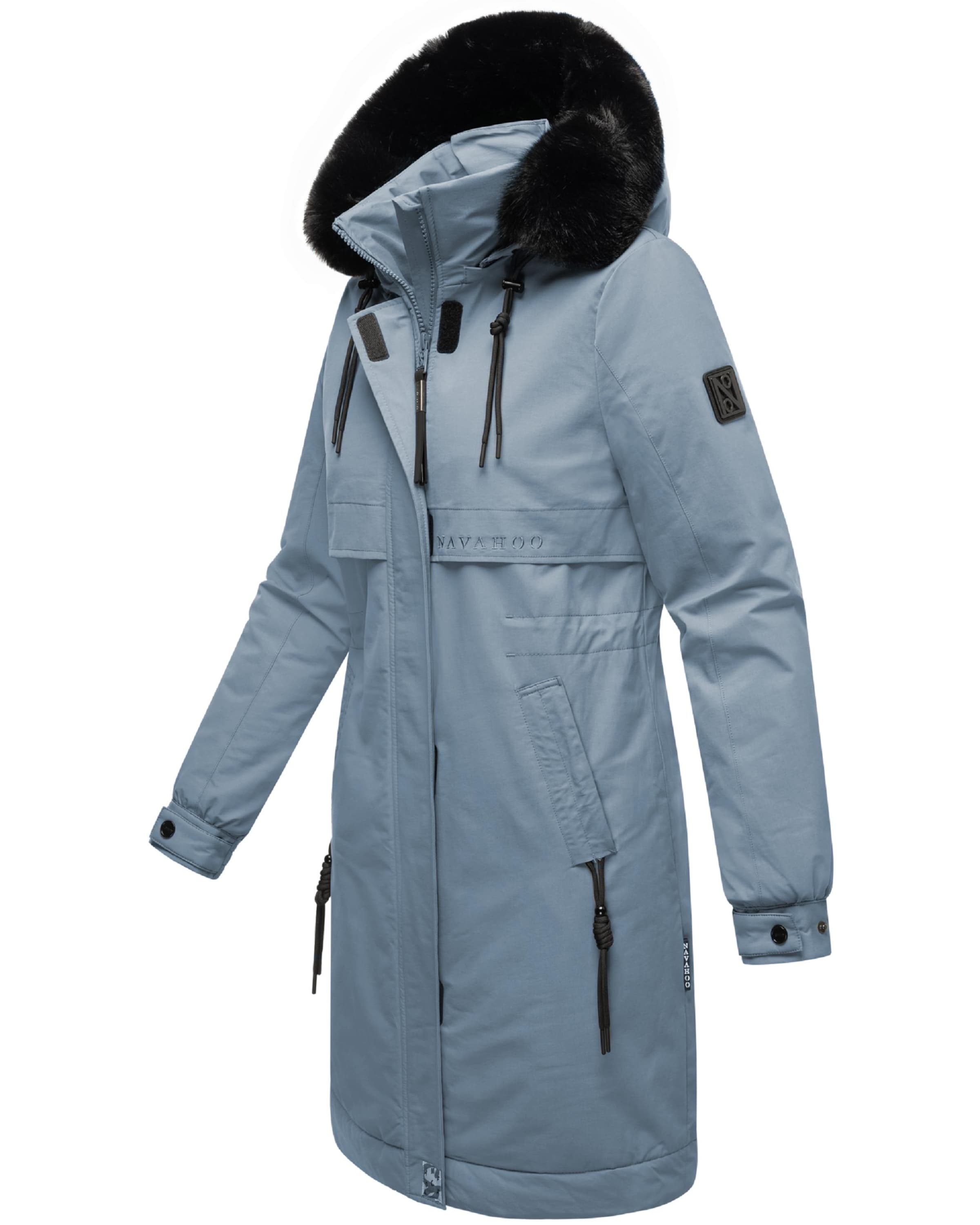 NAVAHOO Демисезонное пальто 'Kaltwetterretter 14' в Синий