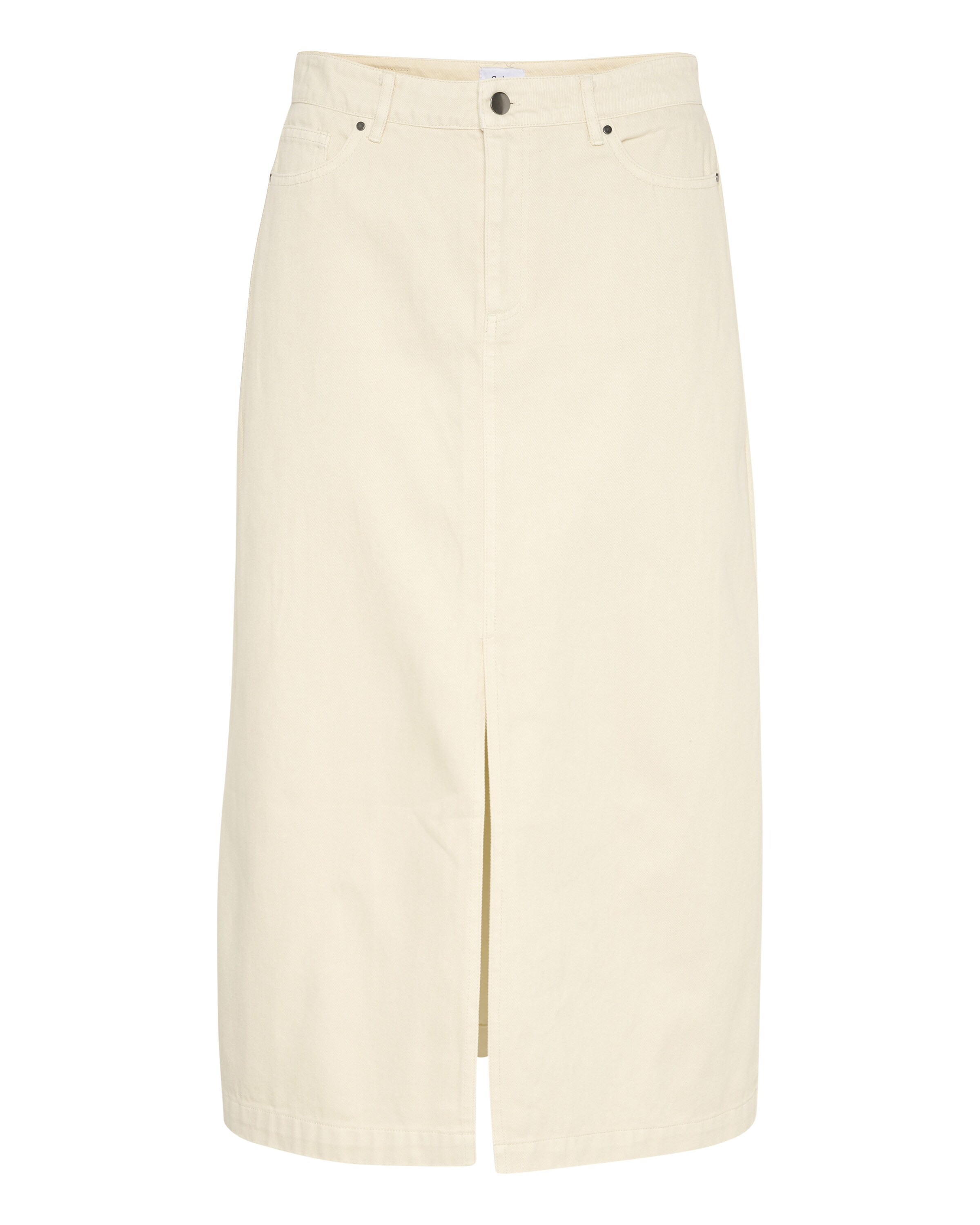 SAINT TROPEZ Rock 'Ilu' in Beige: Vorderseite