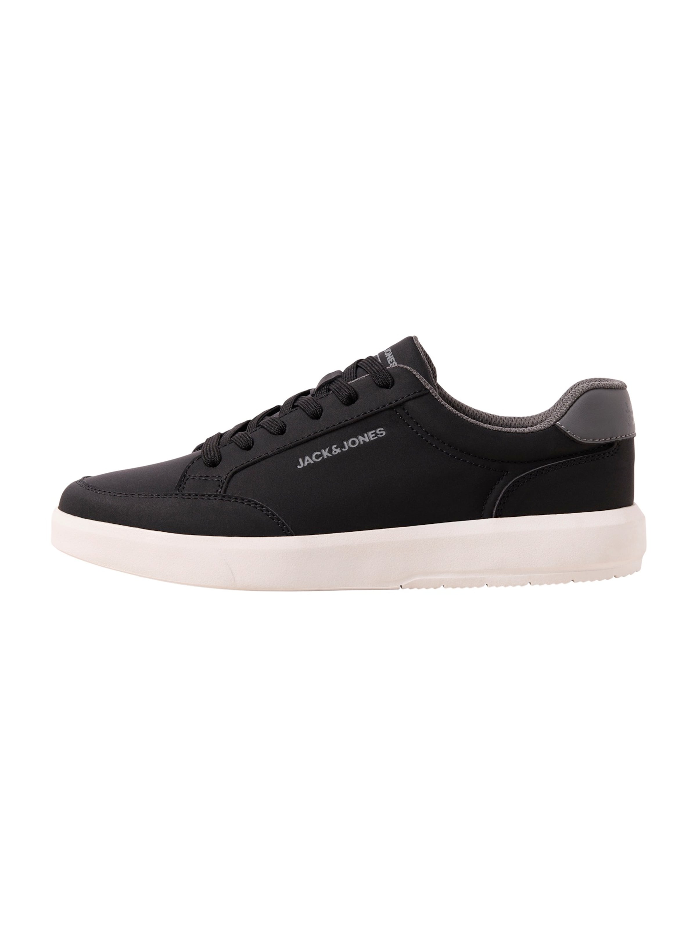 JACK & JONES - Sapatilhas baixas 'JFWHINTON' em preto: frente