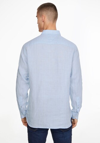 TOMMY HILFIGER Regular Fit Hemd in Blau