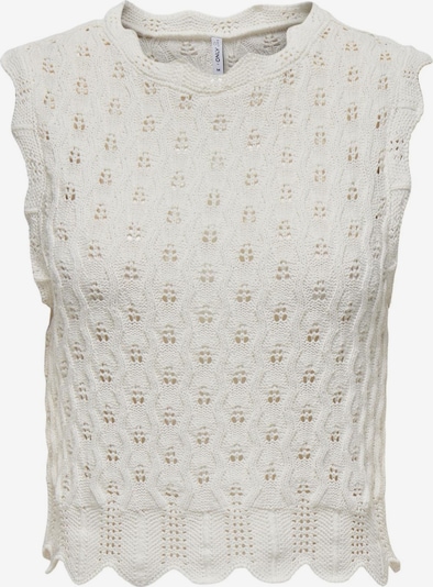 ONLY Tops en tricot 'Luna' en blanc, Vue avec produit