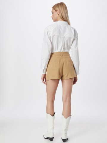 Ipekyol Regular Pleat-Front Pants in Beige