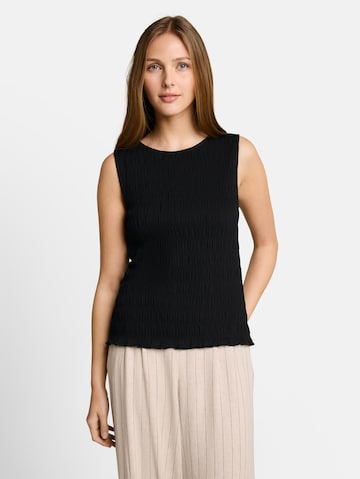 TOM TAILOR DENIM Top in Black: front