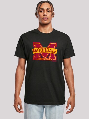 F4NT4STIC Shirt in Black: front