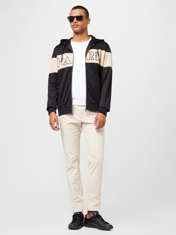 Karl Lagerfeld Zip-Up Hoodie in Black