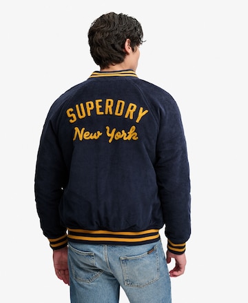 Superdry & Co Between-season jacket 'VARSITY' in Blue: front