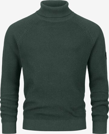 INDICODE JEANS Sweater 'Harlan' in Green: front