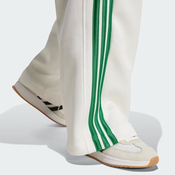 ADIDAS SPORTSWEAR Широкий Спортивные штаны 'Stadium' в Белый