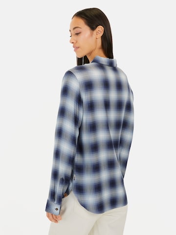 CAMEL ACTIVE Karobluse aus reiner Viskose in Blau