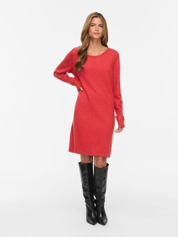 Robes en maille 'VIRil' VILA en rouge