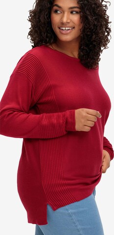 SHEEGO Pullover in Rot