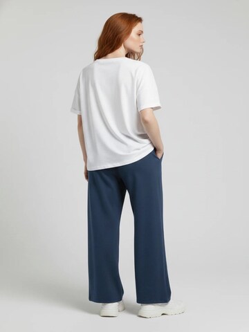 No Matter What Wide leg Broek in Blauw