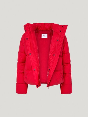 Pepe Jeans Tussenjas 'CARLEY' in Rood