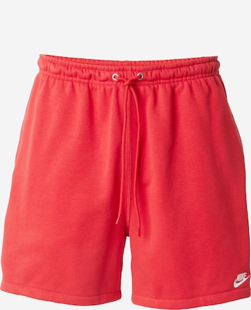 Pantaloni 'CLUB' di Nike Sportswear in rosso: frontale