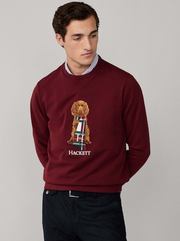 Hackett London Pullover 'Heritage Happy' in Rot