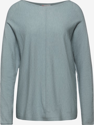 STREET ONE Sweater 'Dolman' in Blue: front