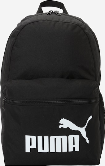 PUMA Mochila 'Phase' em preto / branco, Vista do artigo