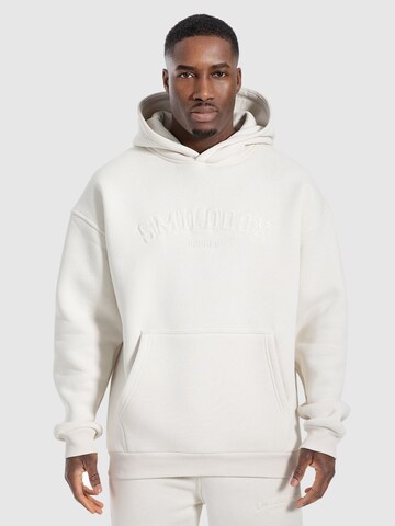 Smilodox Sweat jacket ' Levio ' in Beige: front