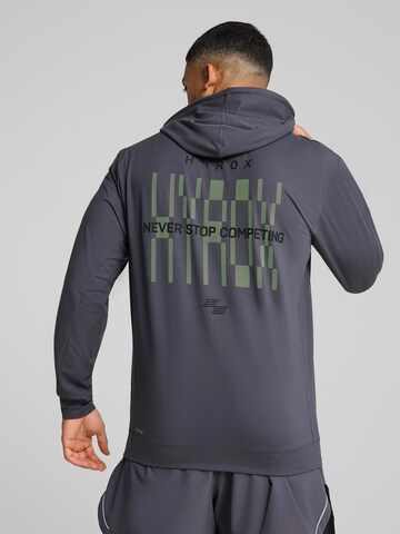 PUMA Sportsweatshirt 'PUMA x HYROX CLOUDSPUN' in Grijs