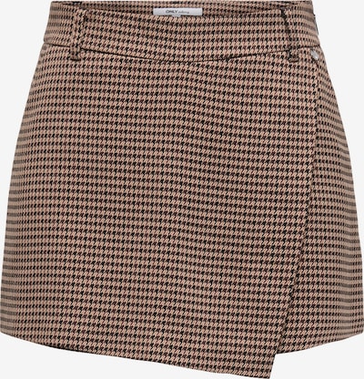 Sijonas 'ONLLETTIE' iš ONLY, spalva – šokolado spalva / brokato spalva / juoda, Prekių apžvalga