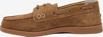 Desa Moccasins 'Slipper' in Brown: front