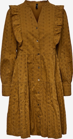 Y.A.S Shirt Dress 'Sanna' in Brown: front