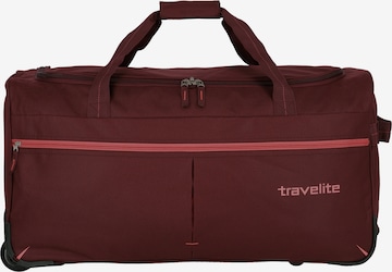 TRAVELITE Travel Bag 'Basics Fast' in Red: front