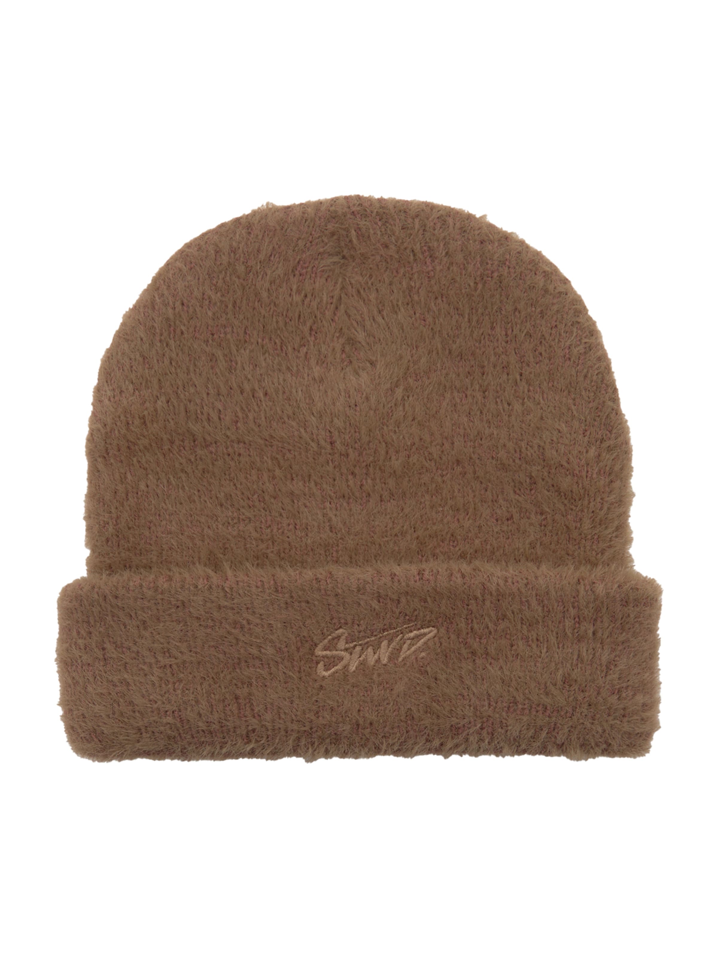 Pull&Bear Czapka w kolorze brązowy: przód