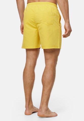 Shorts de bain 'Ace' INDICODE JEANS en jaune