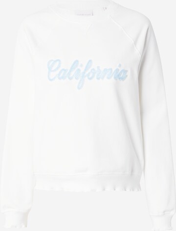 Rich & Royal Sweatshirt 'California' in Wit: voorkant