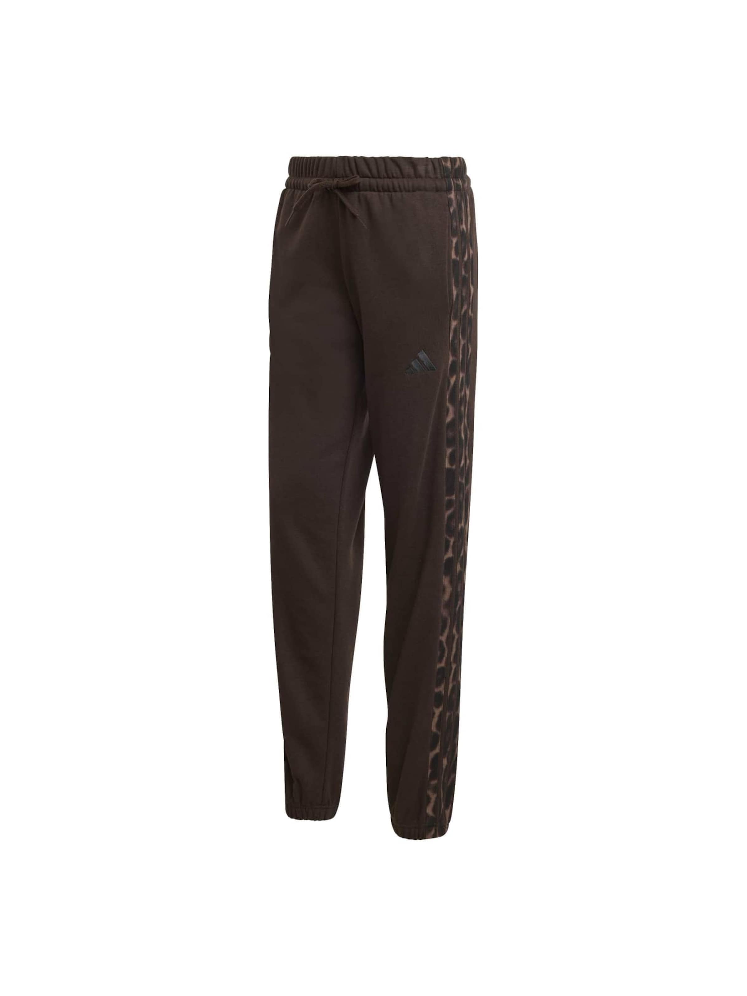 Effilé Pantalon de sport 'Seasonal Essentials' ADIDAS SPORTSWEAR en marron : devant