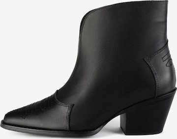 L37 HANDMADE SHOESGležnjače 'JUST CAN'T EXPLAIN' - crna boja: prednji dio