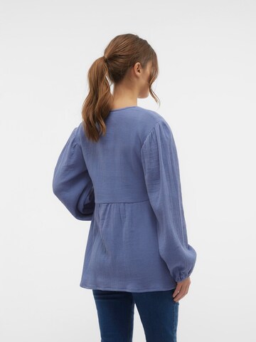 MAMALICIOUS - Blusa 'VESTER' en azul