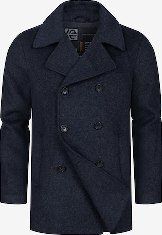 INDICODE JEANS Winter Coat 'INParade' in Blue: front