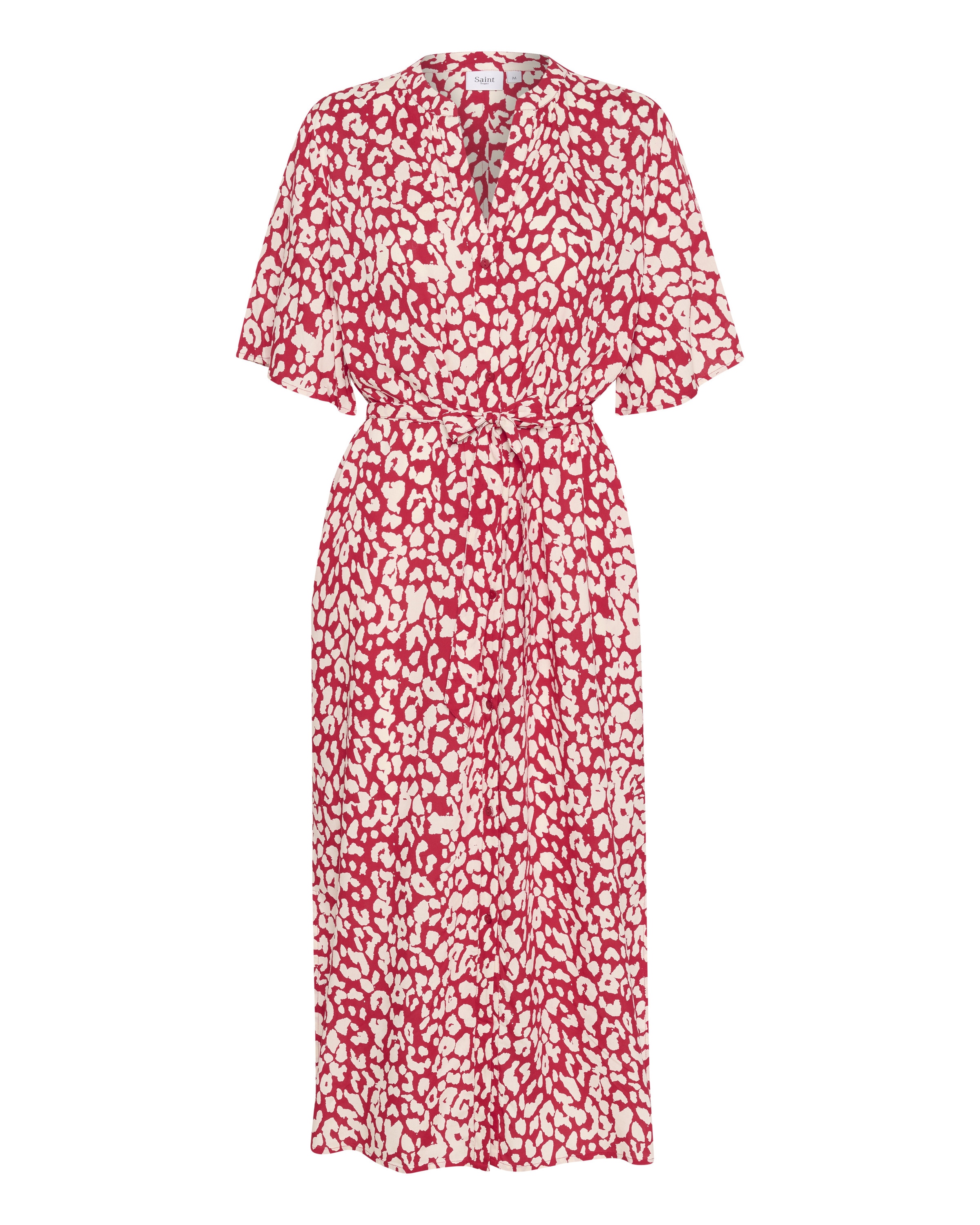 SAINT TROPEZ Blusekjole 'Zazia' i rød: forside