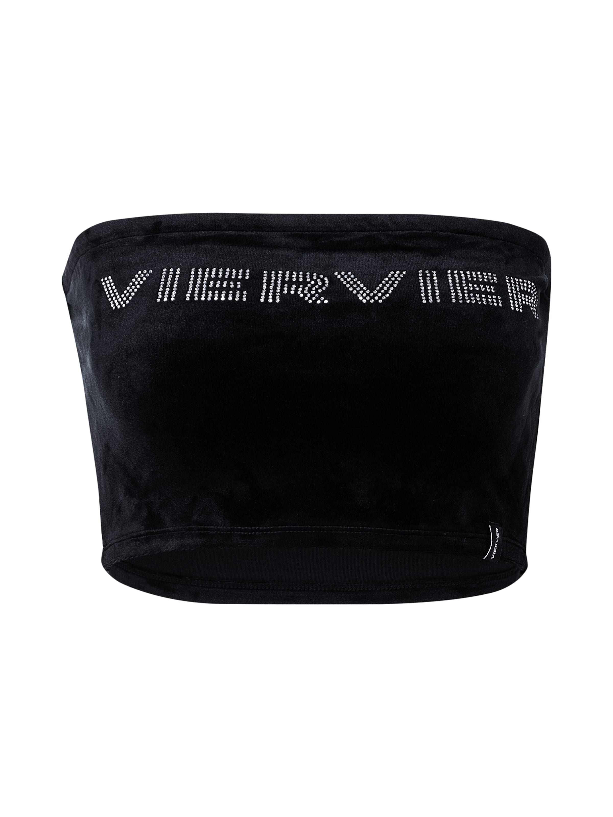 VIERVIER - Top 'Alara' en negro: frente