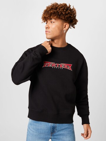 Vertere Berlin Sweatshirt in Zwart: voorkant