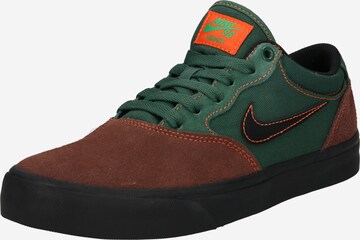 Nike SB Sneakers 'Chron 2' in Brown: front