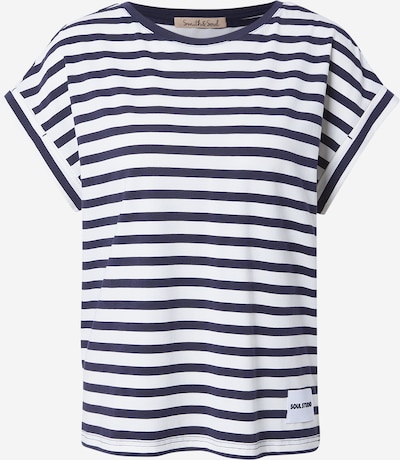 Smith&Soul Oversized tričko - noční modrá / bílá, Produkt
