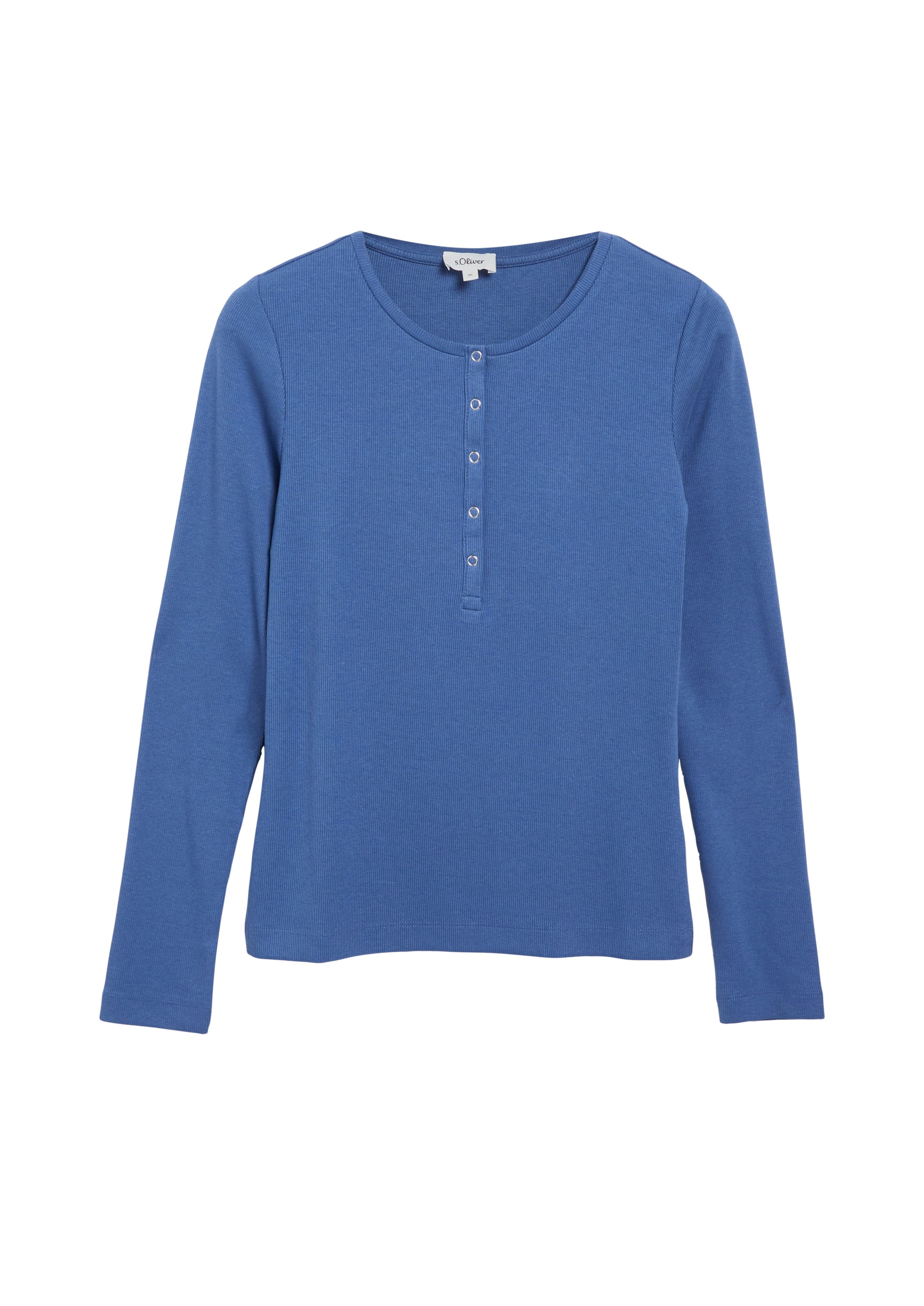 s.Oliver Shirt in Blauw: voorkant