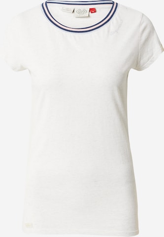 Ragwear T-Shirt 'BOHEAM' in Weiß: predná strana