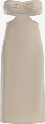 Robe faina en beige : devant