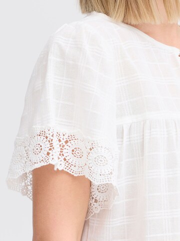 Camicia da donna 'LANA' di Fransa in bianco