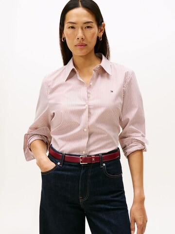 TOMMY HILFIGER Halenka 'ESS' – červená: přední strana