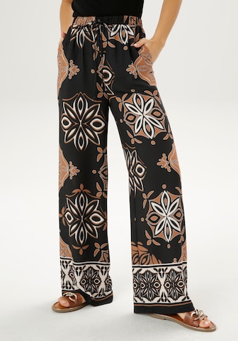 Aniston SELECTED Wide leg Pants in Brown: front
