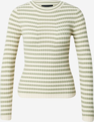 Pullover 'CRISTA' di PIECES in verde: frontale