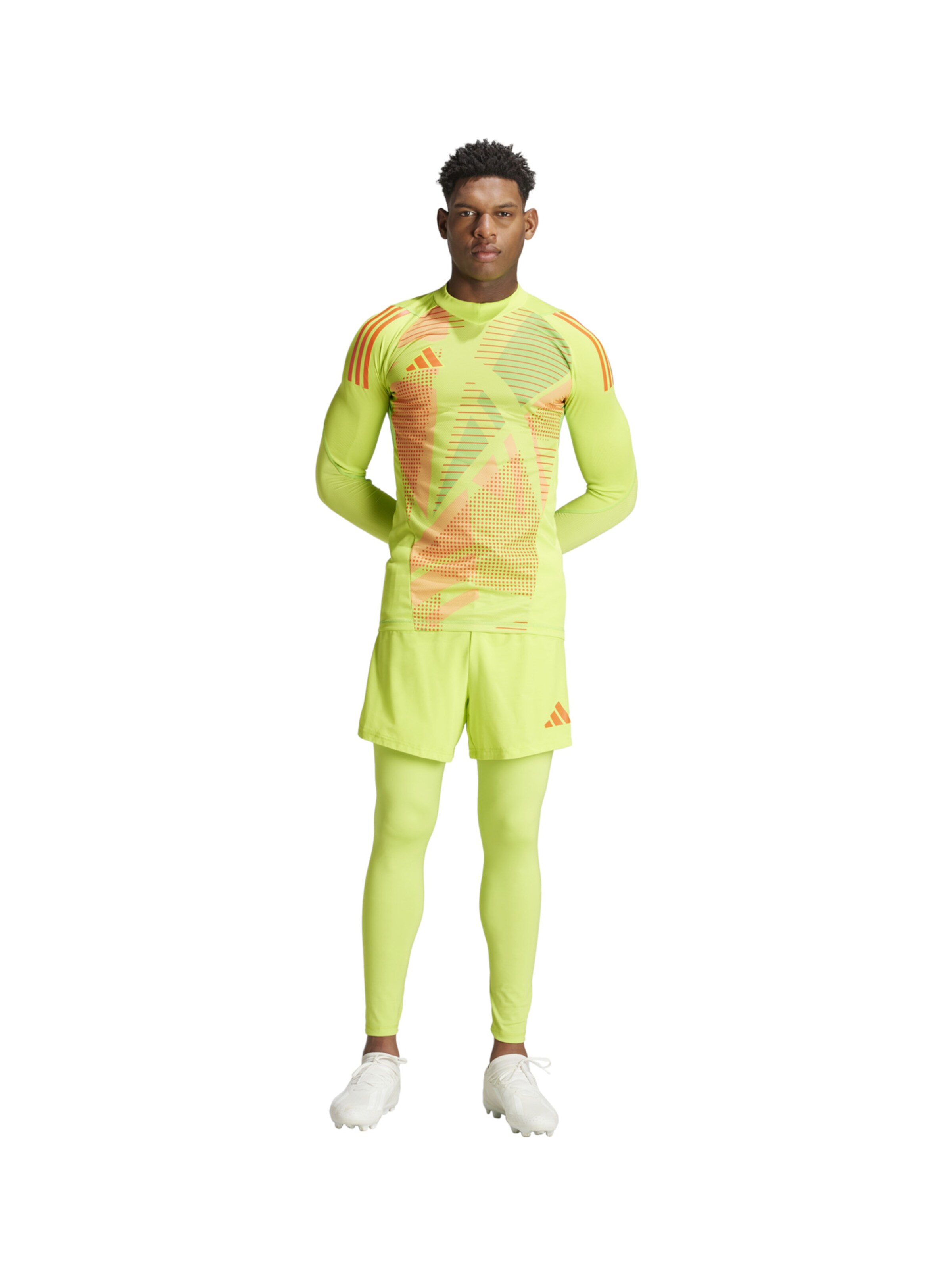 ADIDAS PERFORMANCE Skinny Workout Pants in Yellow