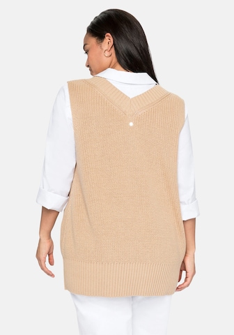 SHEEGO Pullover in Beige