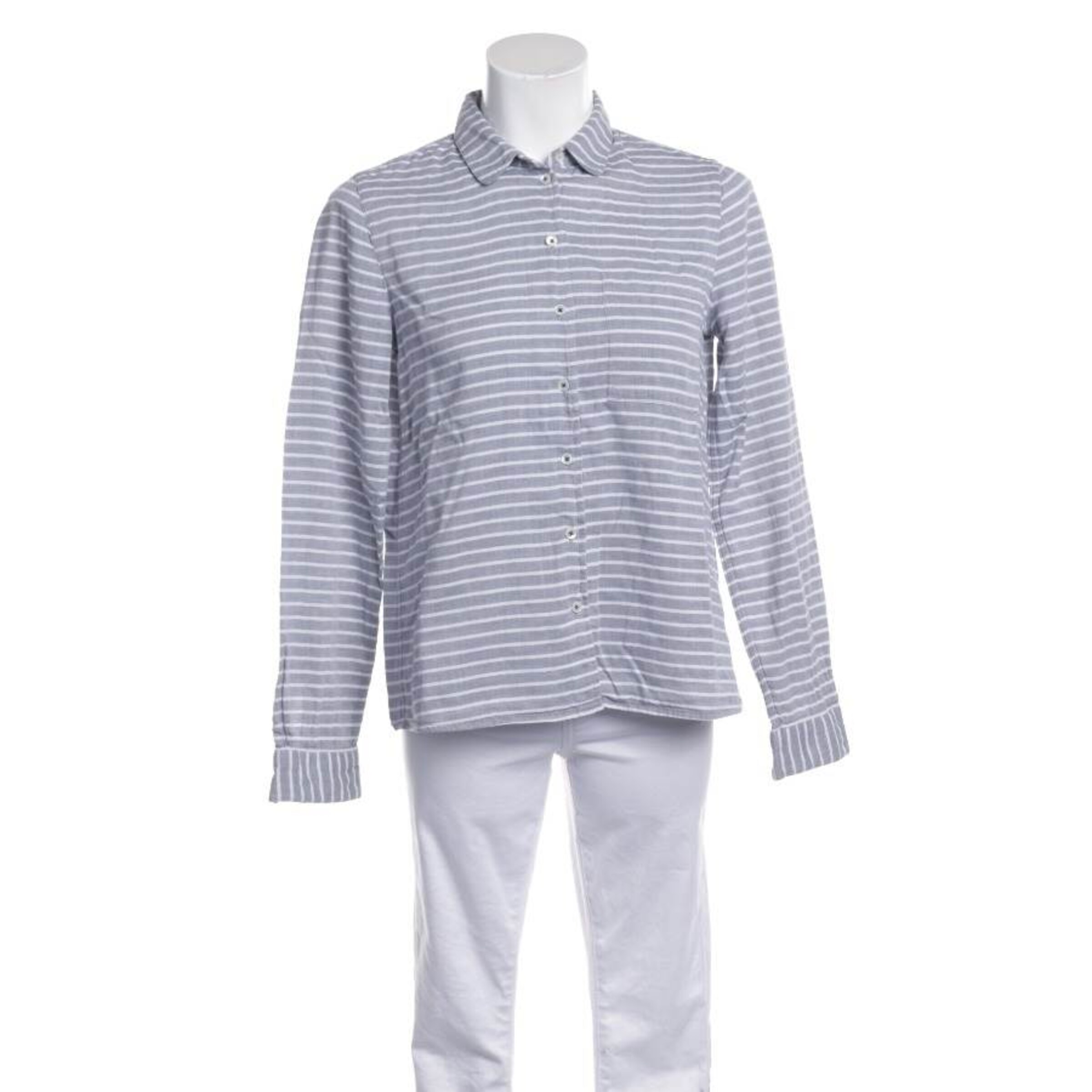 Marc O'Polo Bluse / Tunika S in Grau: Vorderseite